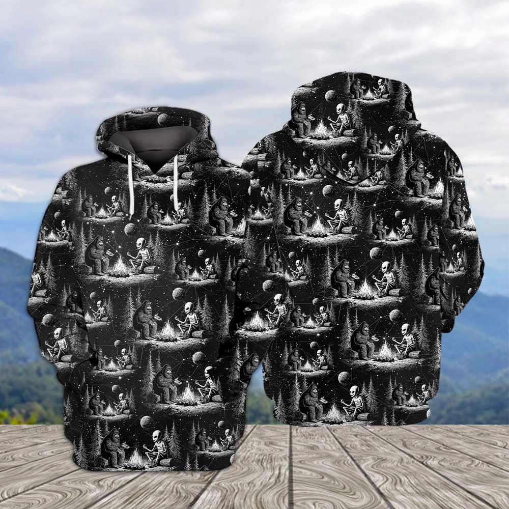 Campfire Conspiracies All Over Print Shirt