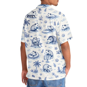 Opossum Summer Vibes Hawaiian Shirt
