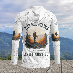The Mountains Are Calling And I Must Go All Over Print Shirt