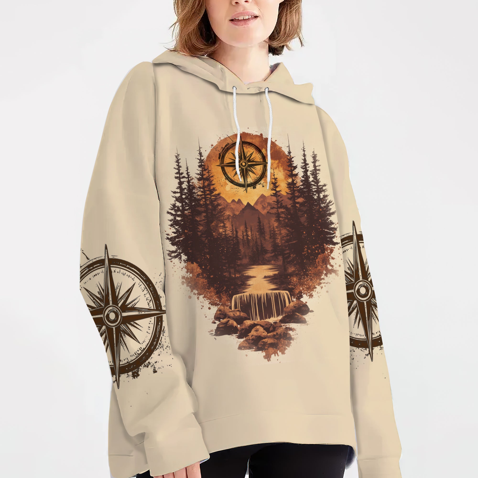 Into The Forest I Go To Lose My Mind And Find My Soul Brown All Over Print Shirt