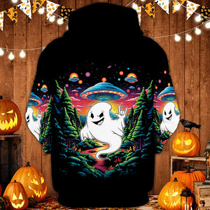 Boo Rock The Forest All Over Print Shirt