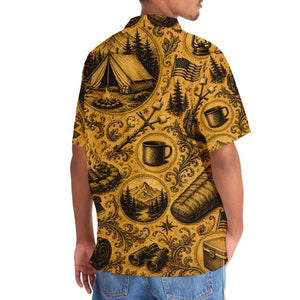 Camping Vintage Legend Art Hawaiian Shirt