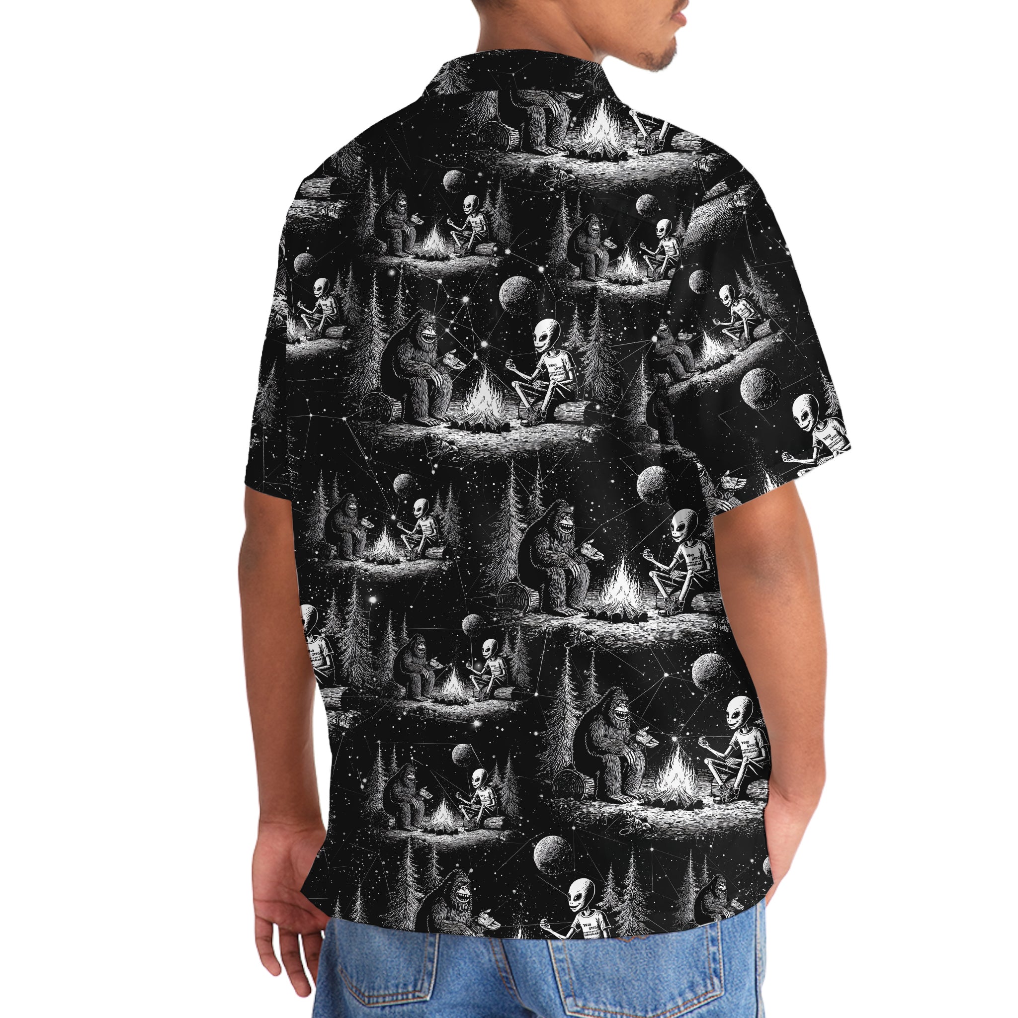 Campfire Conspiracies Hawaiian Shirt