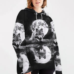 Mystical Wolf Art All Over Print Shirt