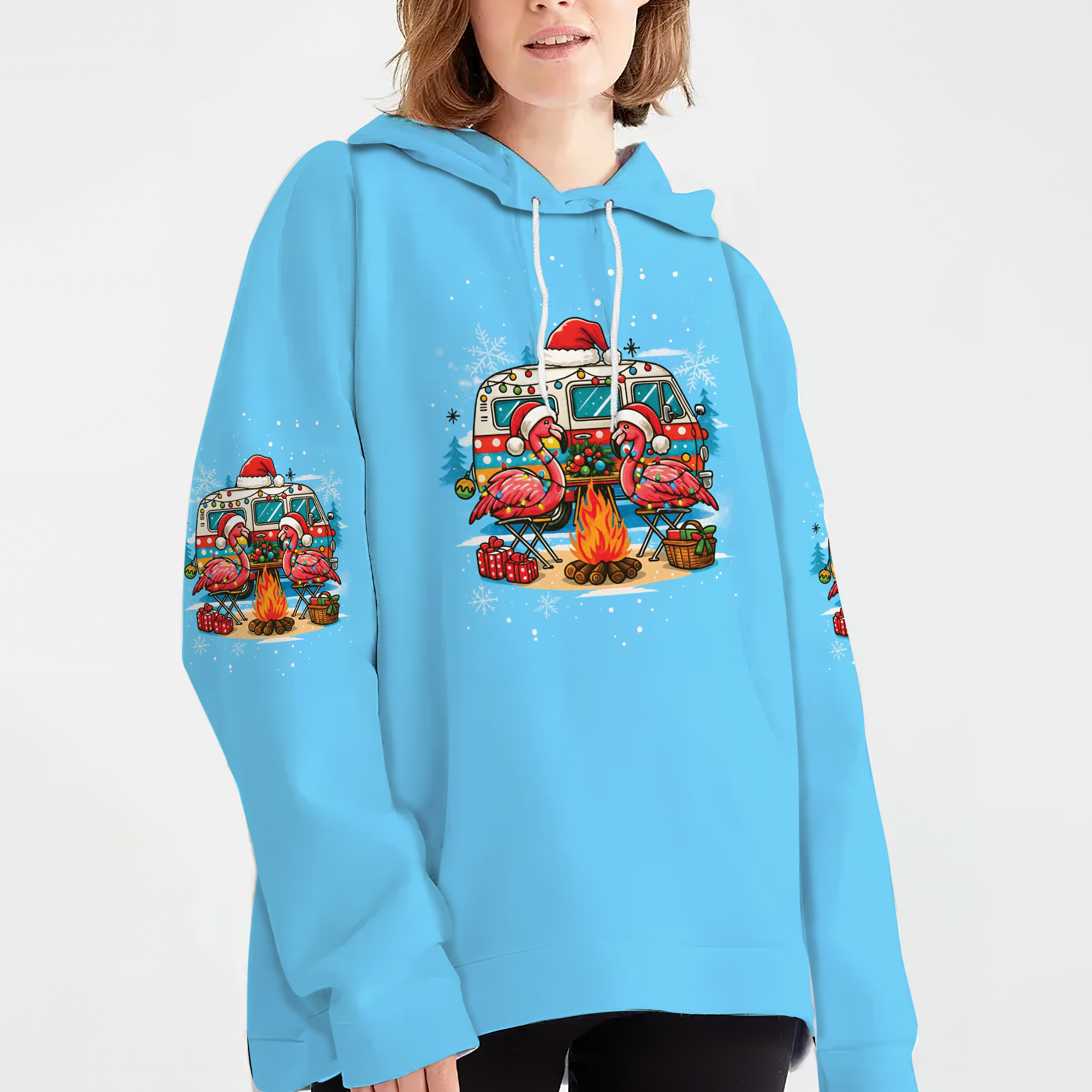 Blue Making Memories One Campfire At A Time All Over Print Shirt