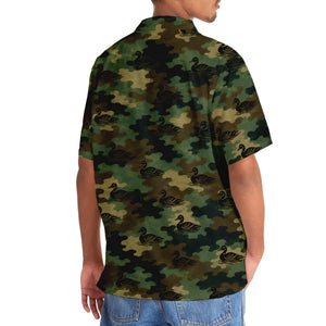 Duck Camouflage Millitary Hawaiian Shirt