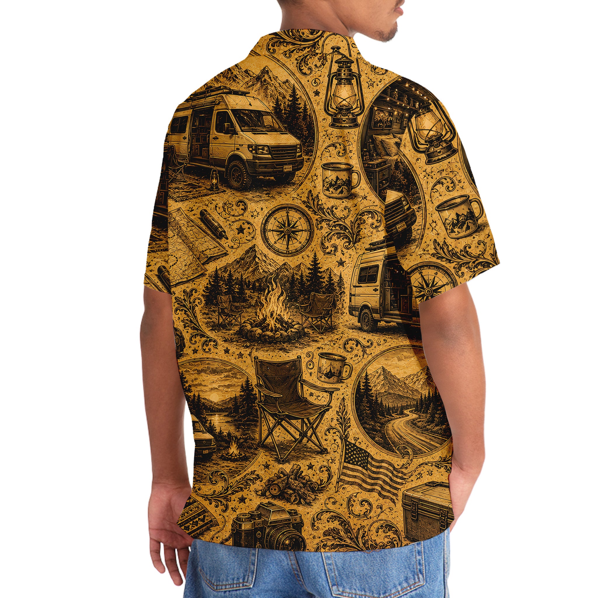 Vanlife Vintage Legend Art Hawaiian Shirt