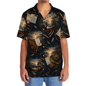 Vintage Duck Hunting Field Journal Hawaiian Shirt