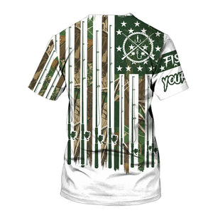 Custom Name Fishing Rods All Over Print Shirt