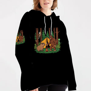 You Don't have To Be Crazy To Camp With Us All Over Print Shirt