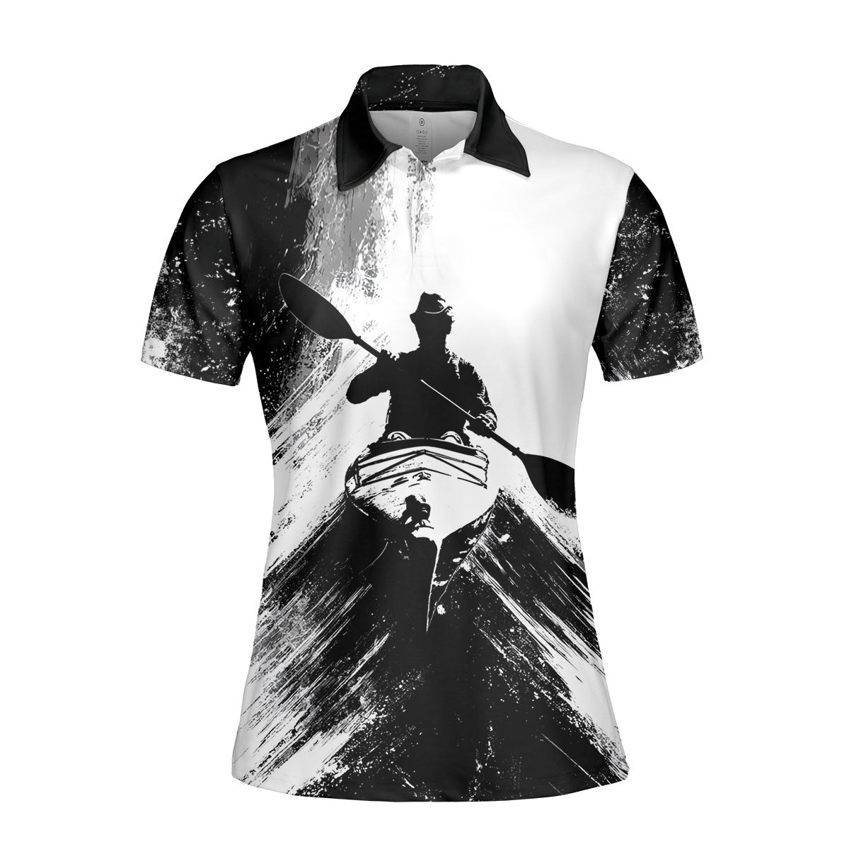 Black And White Kayaking Lover All Over Print Shirt