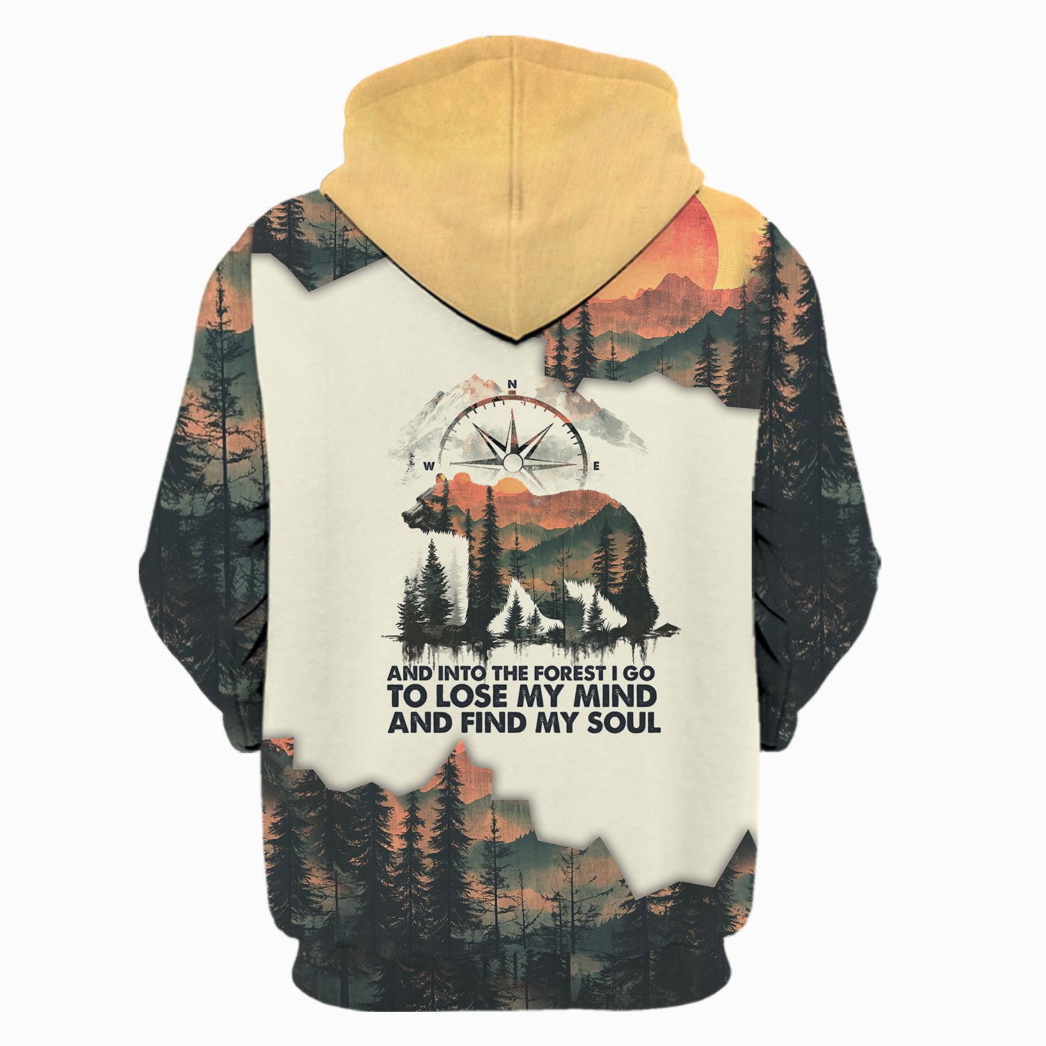 And Into The Forest I Go To Lose My Mind And Find My Soul All Over Print Shirt