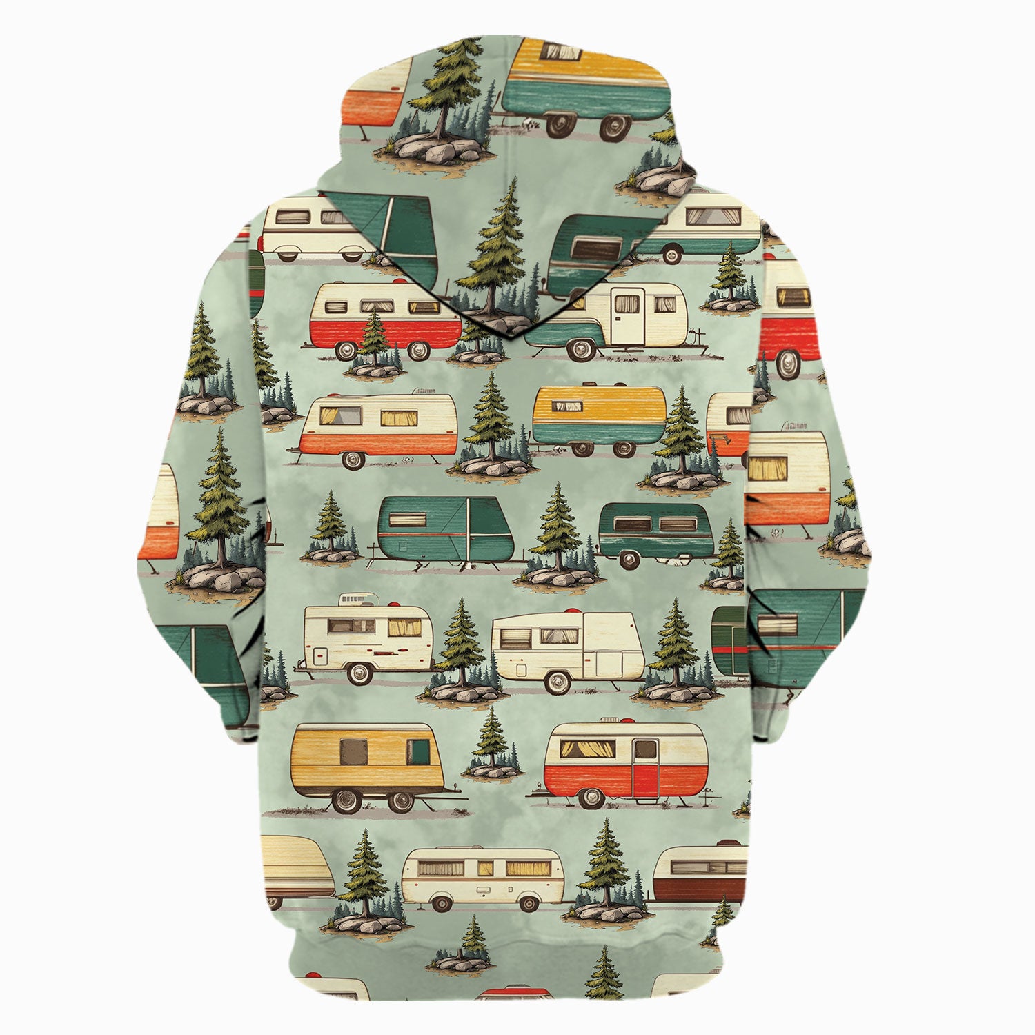 Vintage Camper Car All Over Print Shirt