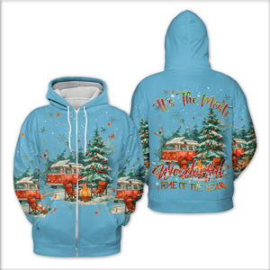 It’s The Most Wonderful Christmas Camping All Over Print Shirt