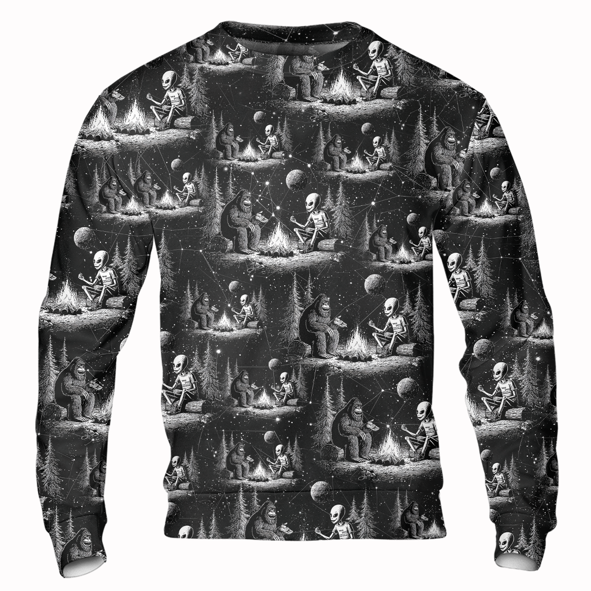 Campfire Conspiracies All Over Print Shirt