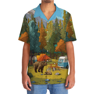 Camping Live Like A Homeless Person Hawaiian Shirt