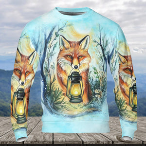 Wild Fox Finding The Way All Over Print Shirt