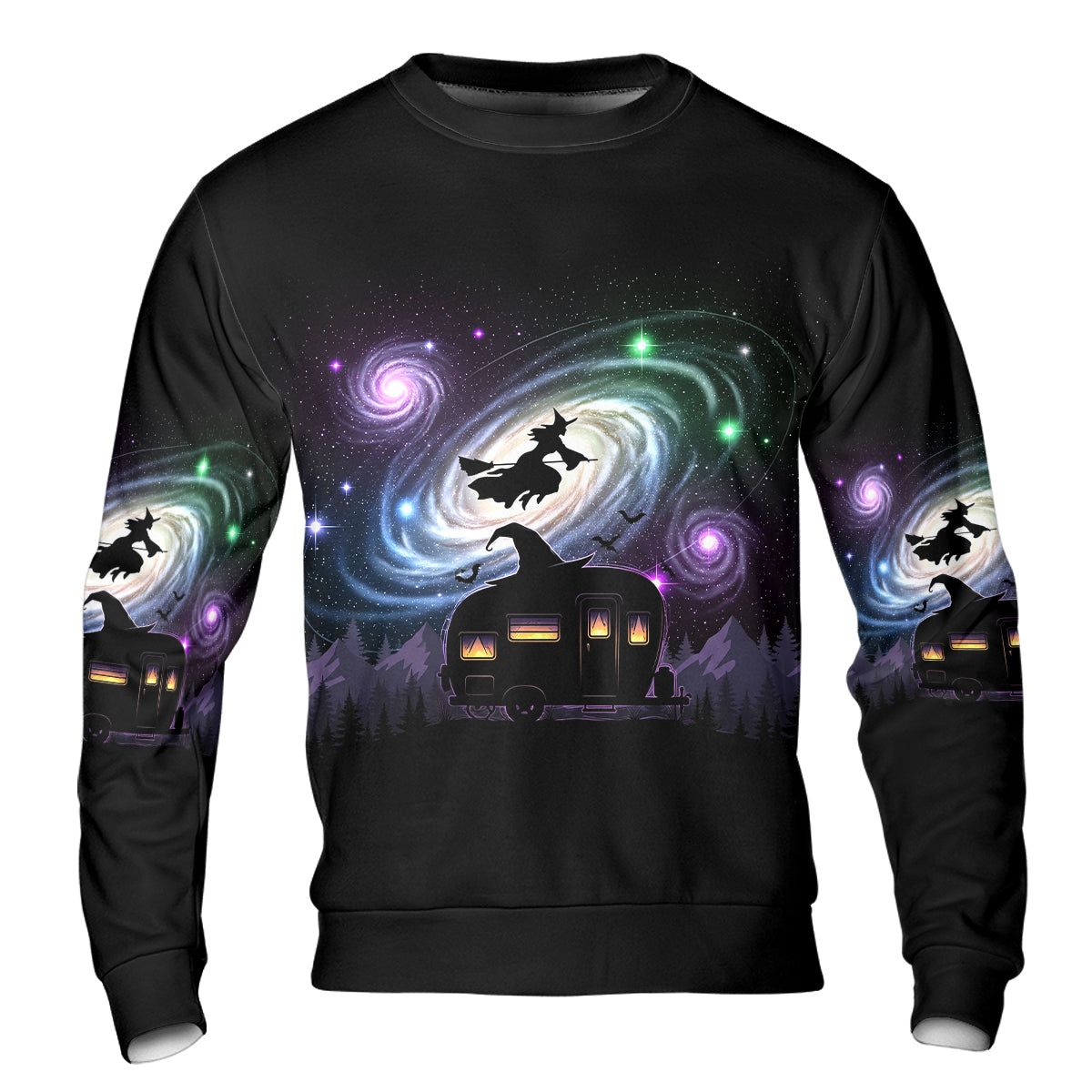 Witches With Hitches All Over Print Shirt