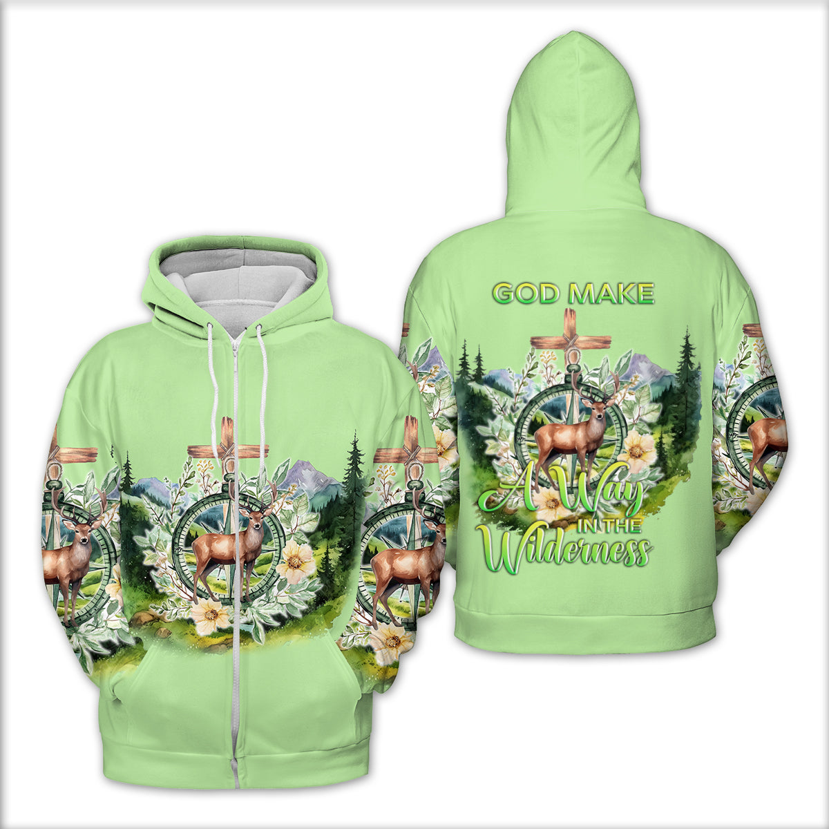 God Make A Way In The Wilderness All Over Print Shirt