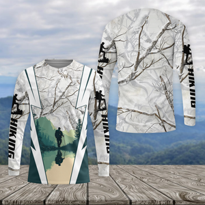 Hiking Winter Camo All Over Print Shirt