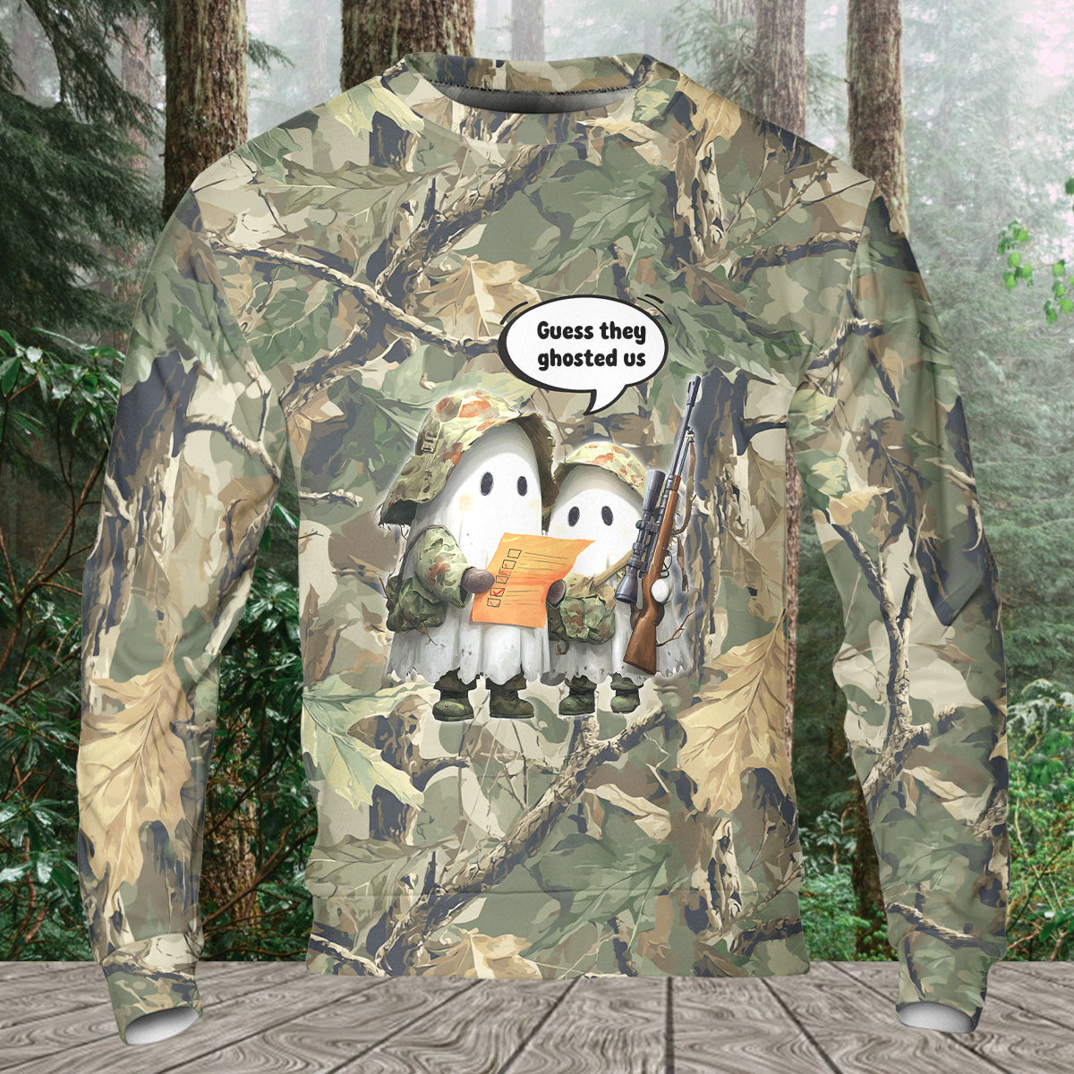 Funny Ghost Hunters Un-boo-lievable All Over Print Shirt