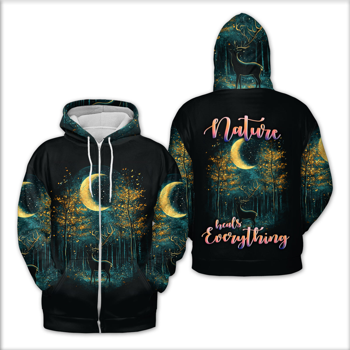 Nature Heals Everything All Over Print Shirt