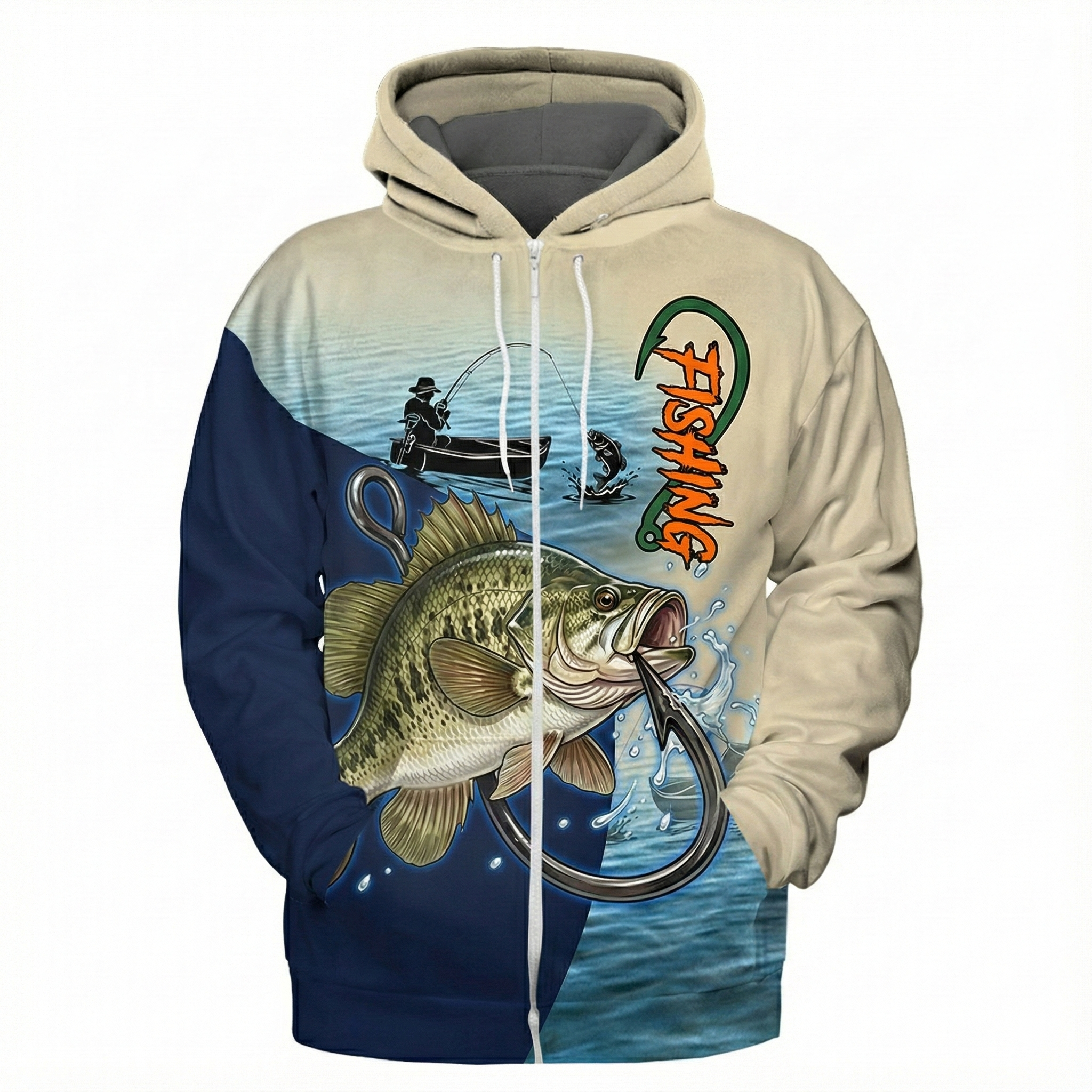 Bass Fishing All Over Print Shirt