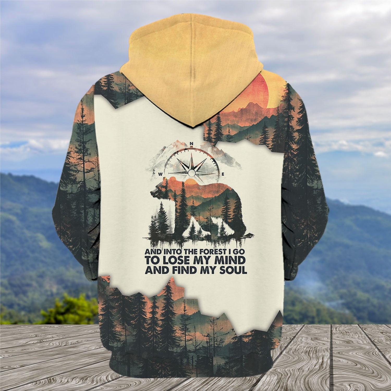 And Into The Forest I Go To Lose My Mind And Find My Soul All Over Print Shirt