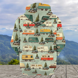 Vintage Camper Car All Over Print Shirt
