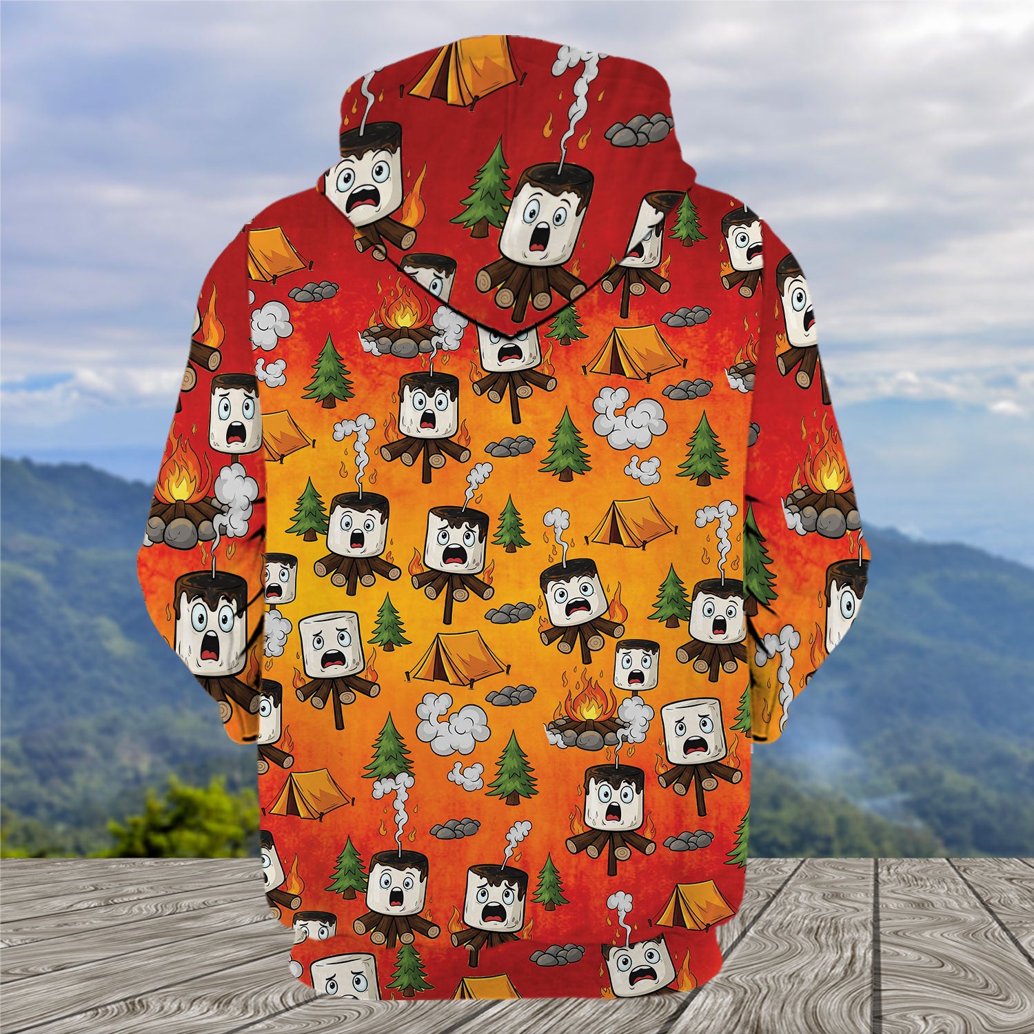 Burnt Marshmallow Dancing Party All Over Print Shirt