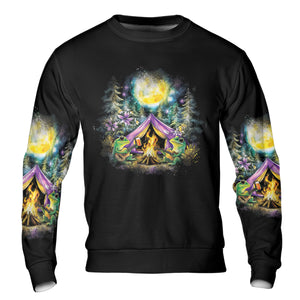 The Best Day Are Spent Camping All Over Print Shirt