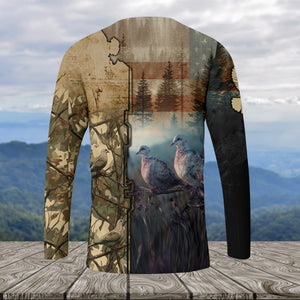 Camouflage Dove Hunting All Over Print Shirt