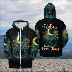 Nature Heals Everything All Over Print Shirt
