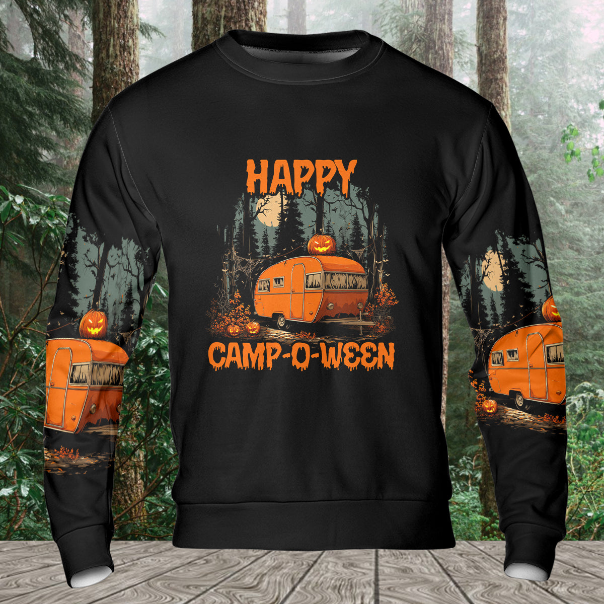 Happy Camp-O-Ween Halloween All Over Print Shirt