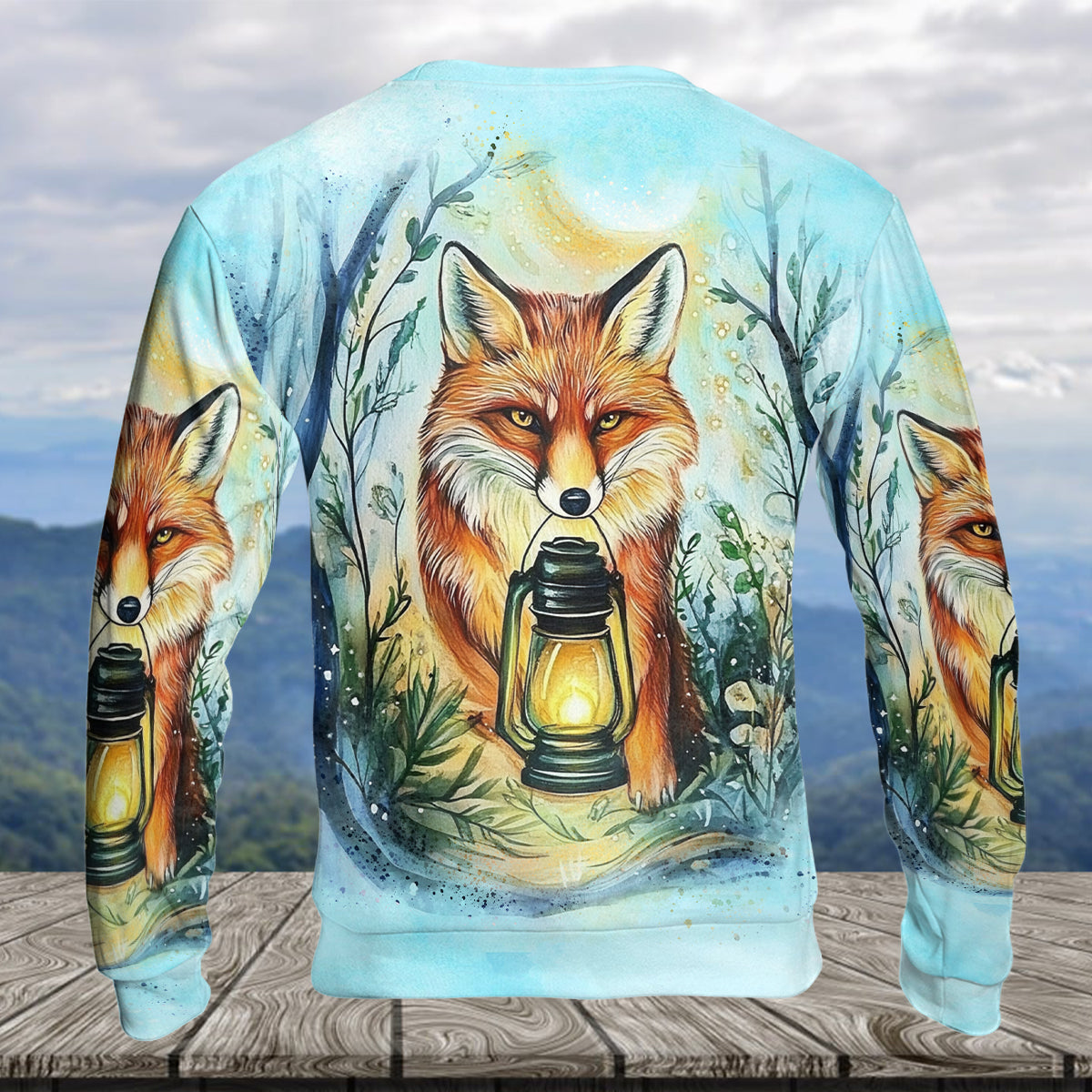 Wild Fox Finding The Way All Over Print Shirt