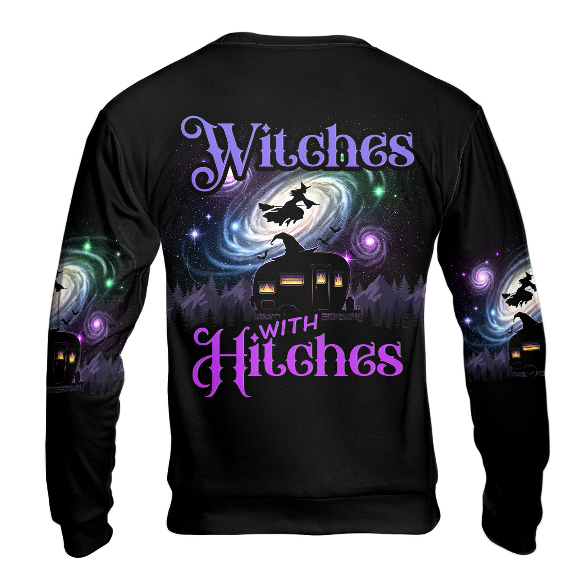 Witches With Hitches All Over Print Shirt