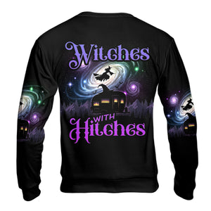 Witches With Hitches All Over Print Shirt