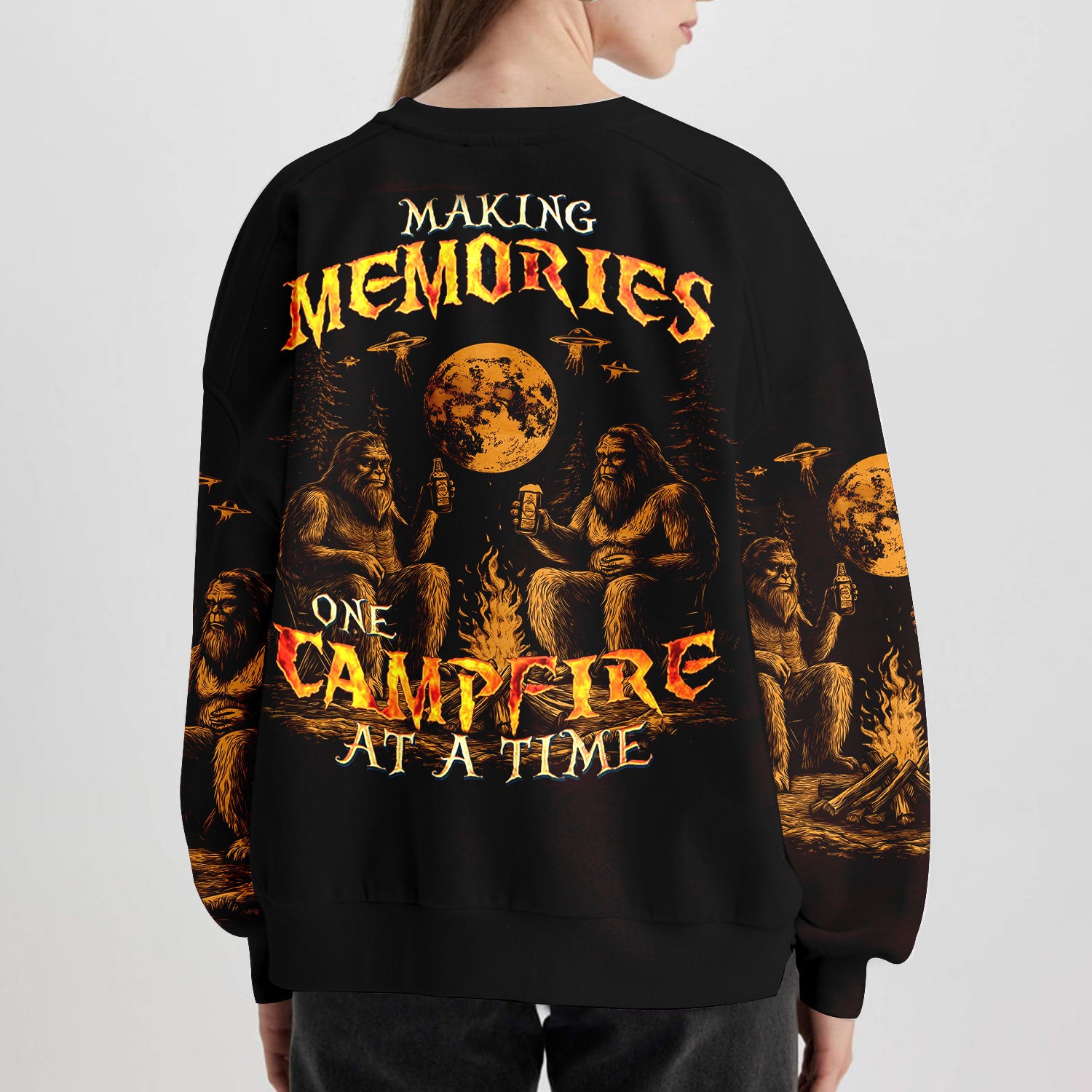 Making Memories One Campfire At A Time All Over Print Shirt