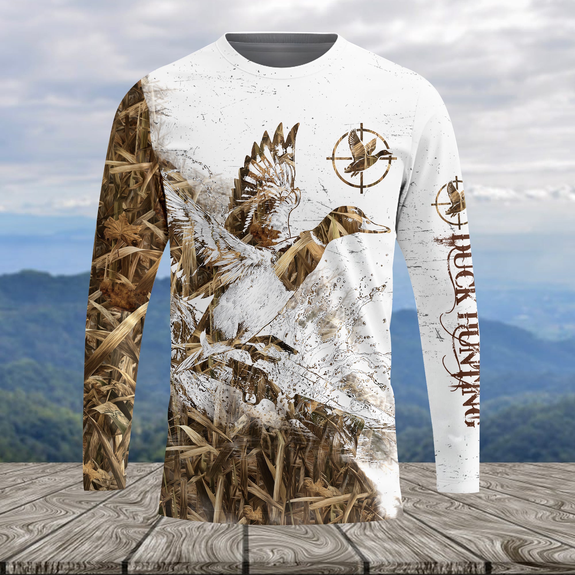 Duck Hunting Dynamic All Over Print Shirtt
