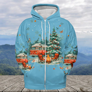 It’s The Most Wonderful Christmas Camping All Over Print Shirt