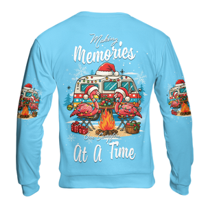Blue Making Memories One Campfire At A Time All Over Print Shirt