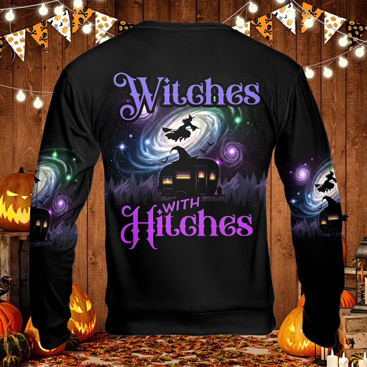 Witches With Hitches All Over Print Shirt
