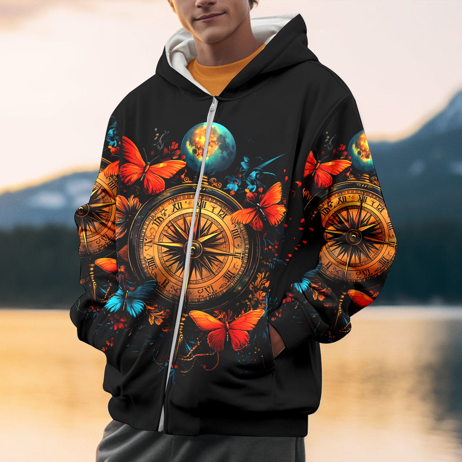 Live Your Life By A Compass All Over Print Shirt