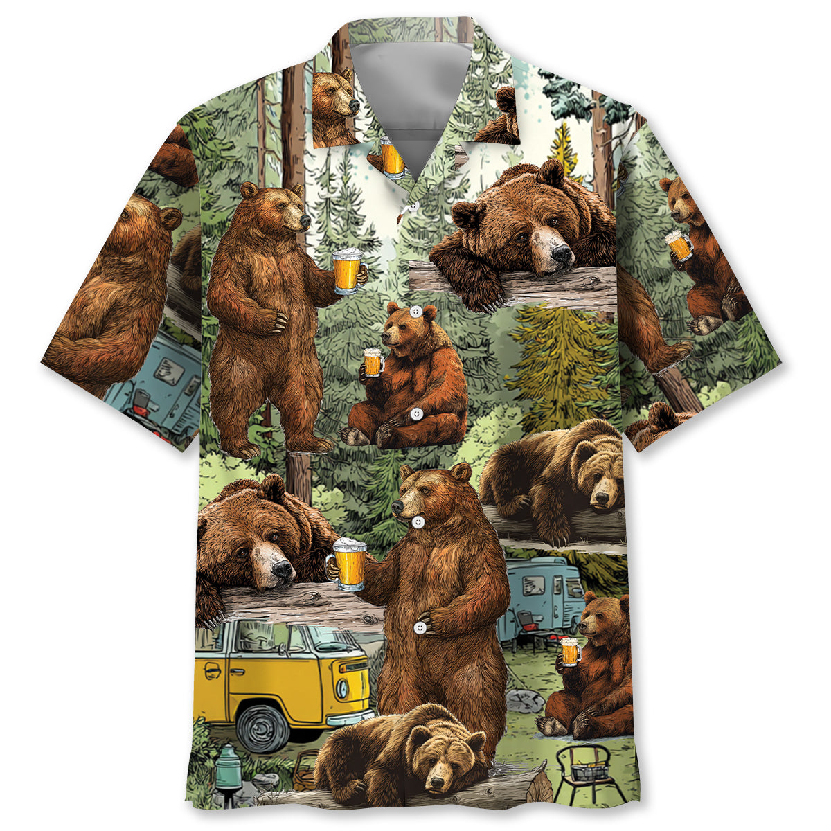 Drunkest Bunch Of Asshole Hawaiian Shirt