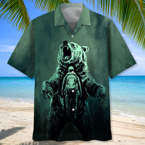 Hiking I Choose The Bear Hawaiian Shirt