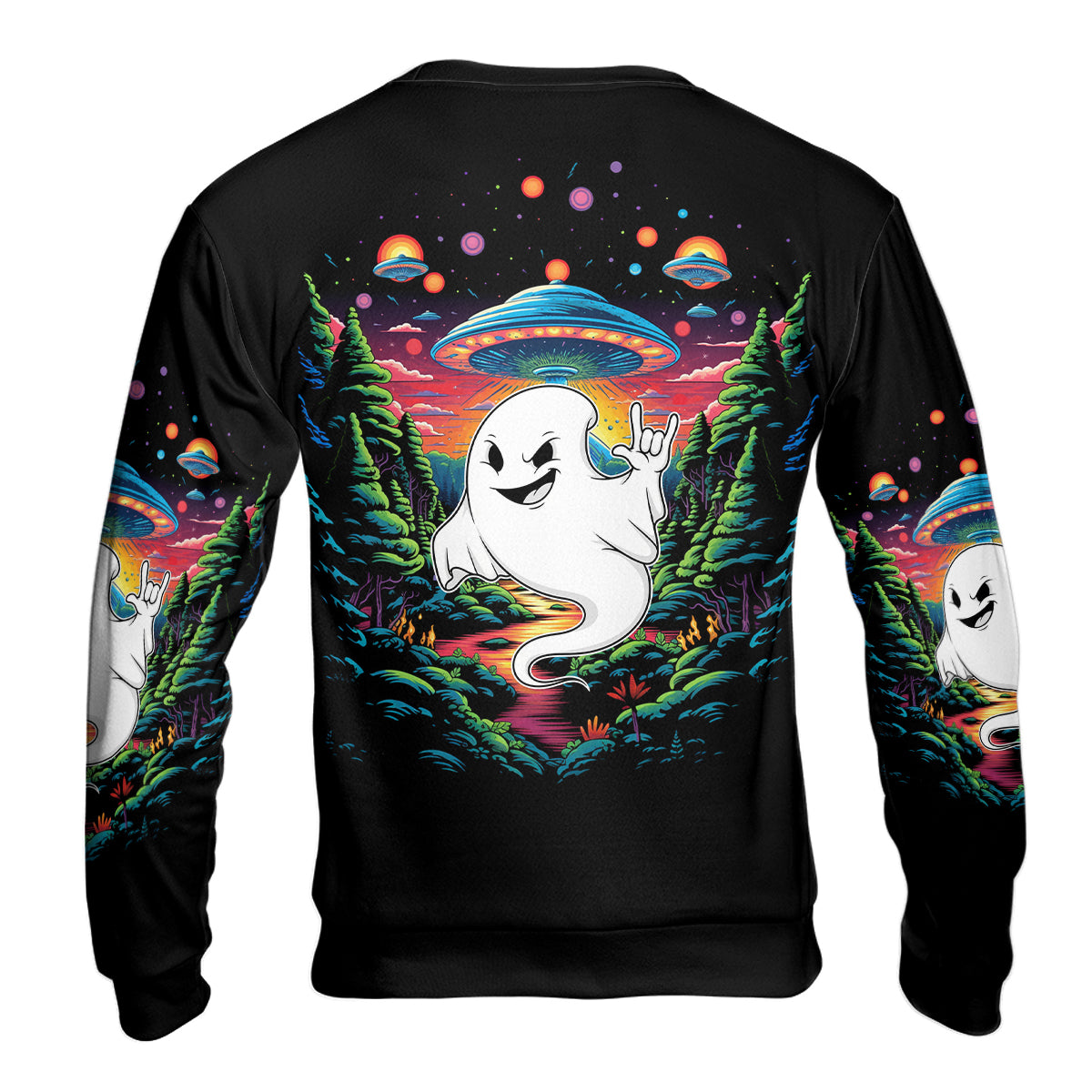 Boo Rock The Forest All Over Print Shirt