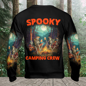 Spooky Camping Crew Halloween All Over Print Shirt