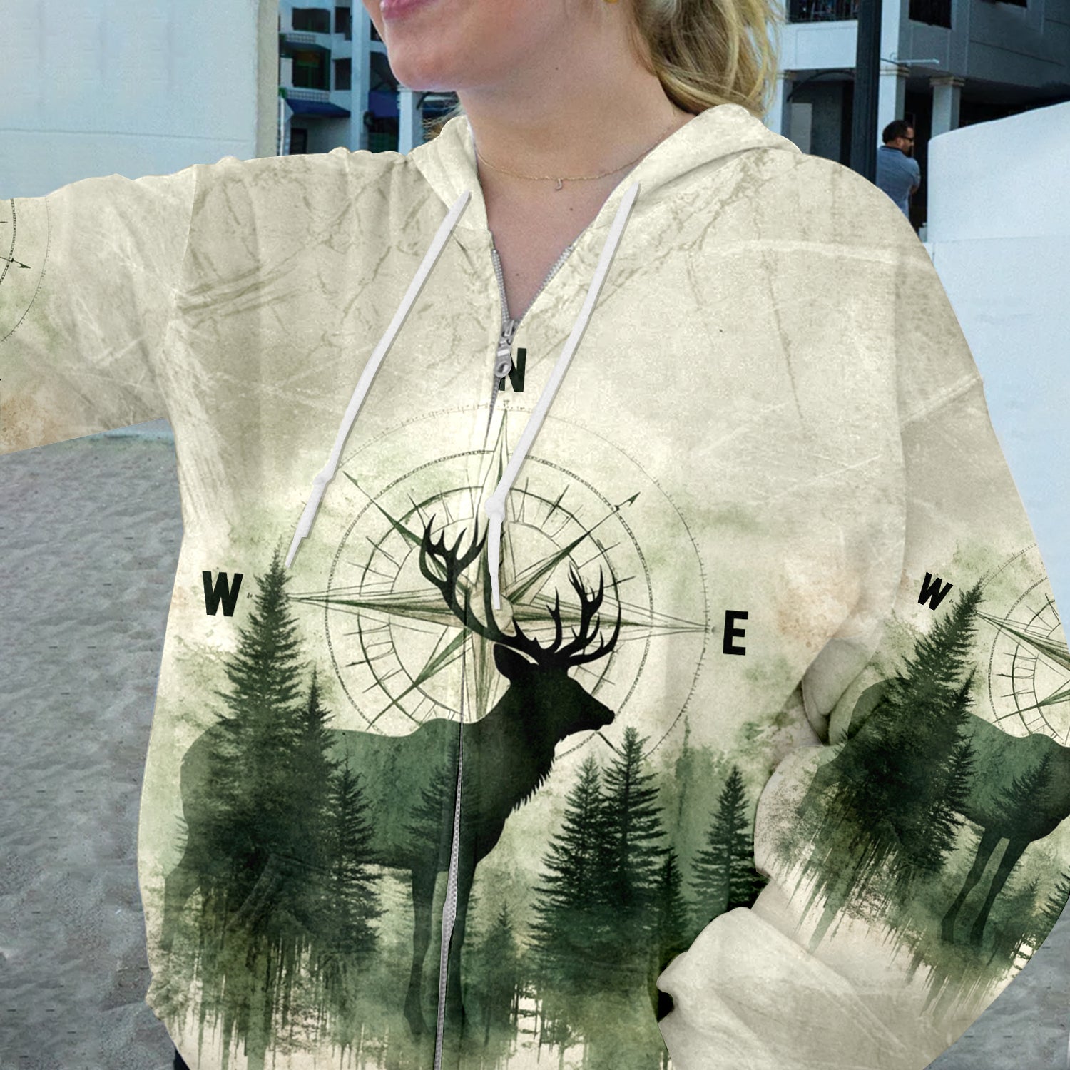 Into The Forest Deer Exposure All Over Print Shirt