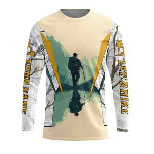 Custom Name Hiking More Worry Less All Over Print Shirt