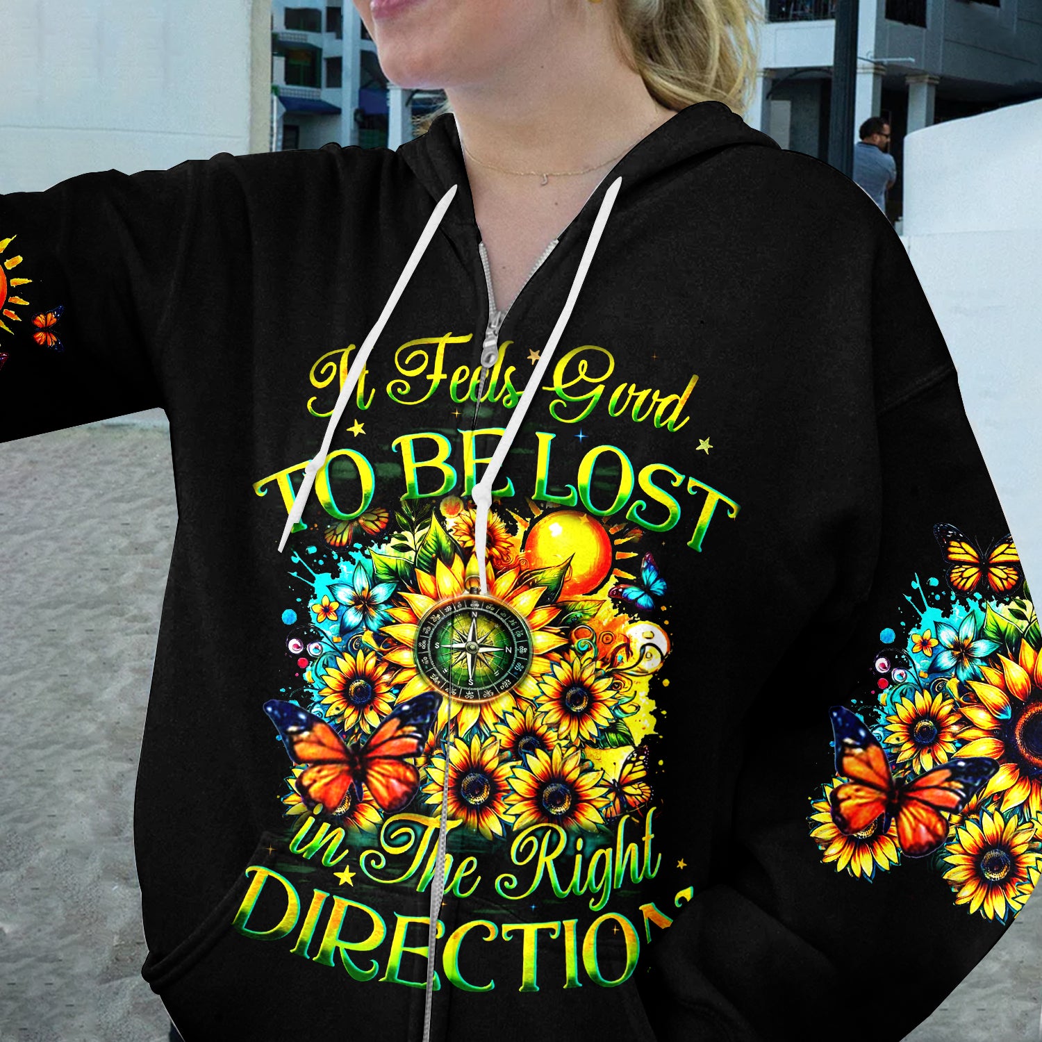 It Feels Good To Be Lost In The Right Direction All Over Print Shirt